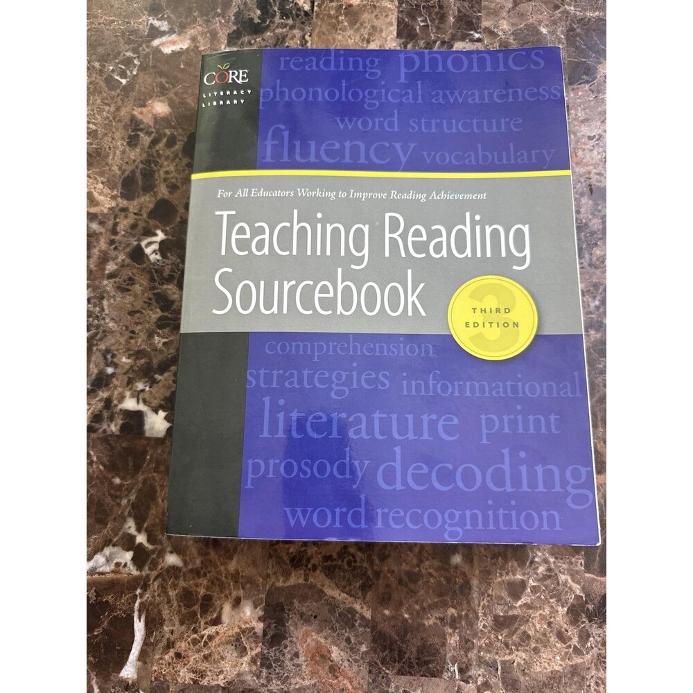 Teaching Reading Sourcebook 3rd Ed Honig Diamond Gutlohn Raven Gray PB Literacy